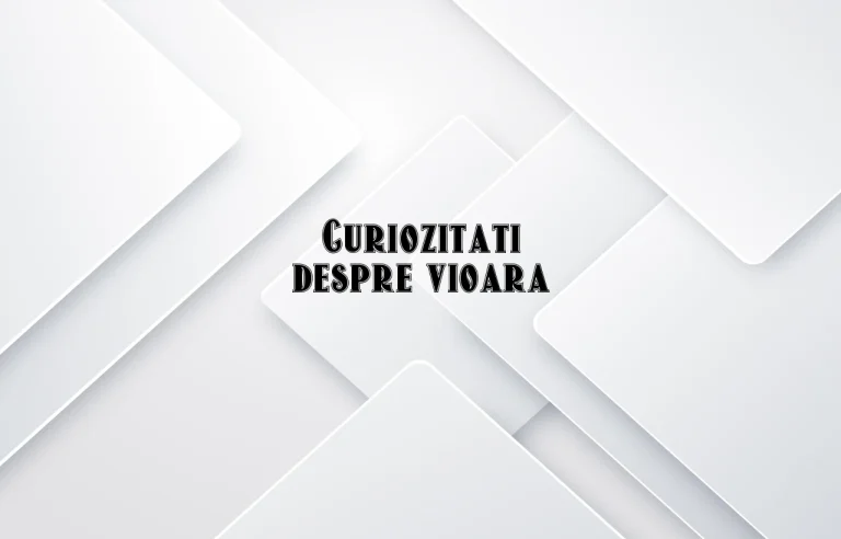 curiozitati despre vioara